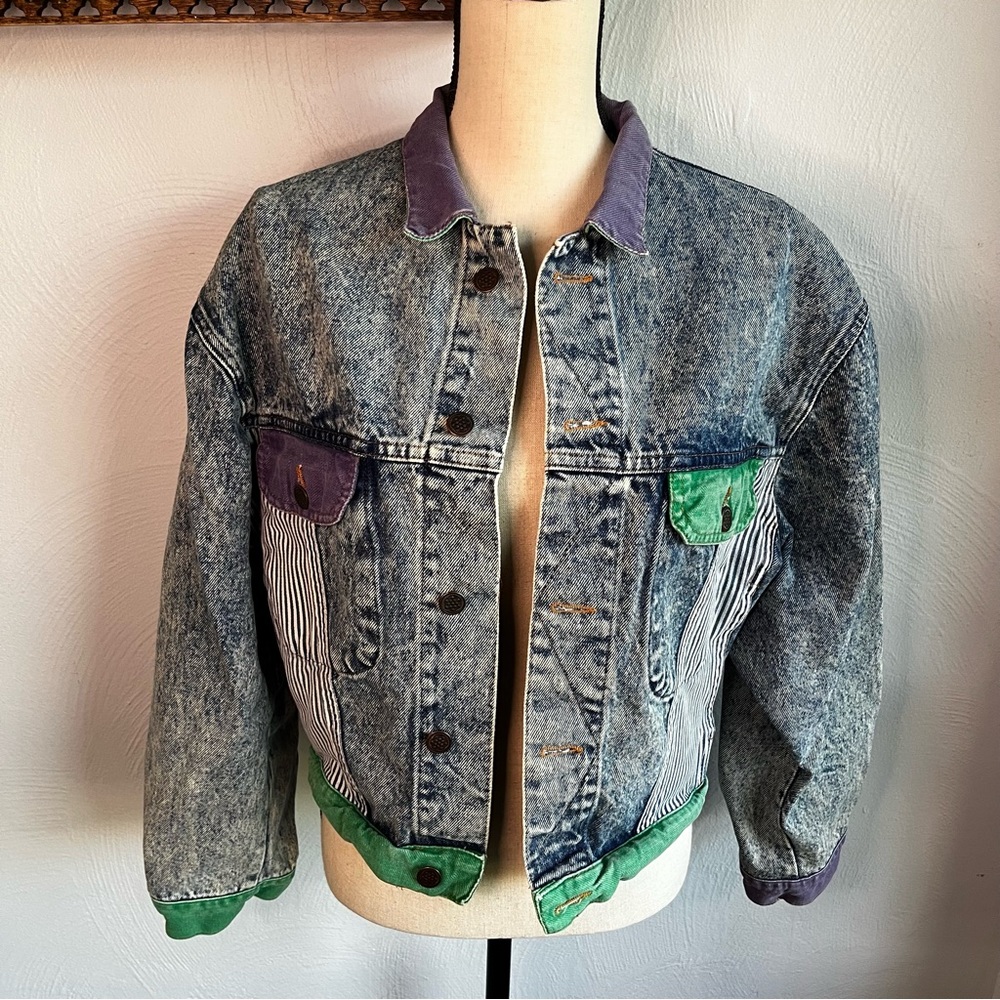 Tiger Fox Vintage 80’s 90’s Jean Jacket M